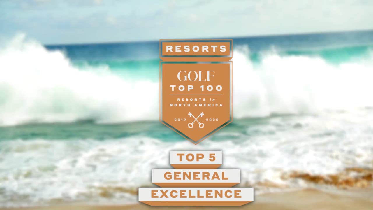 Here are the absolute best golf resorts for overall excellence