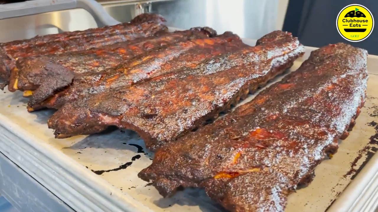 What makes Pinehurst’s ribs one of the tastiest dishes in golf