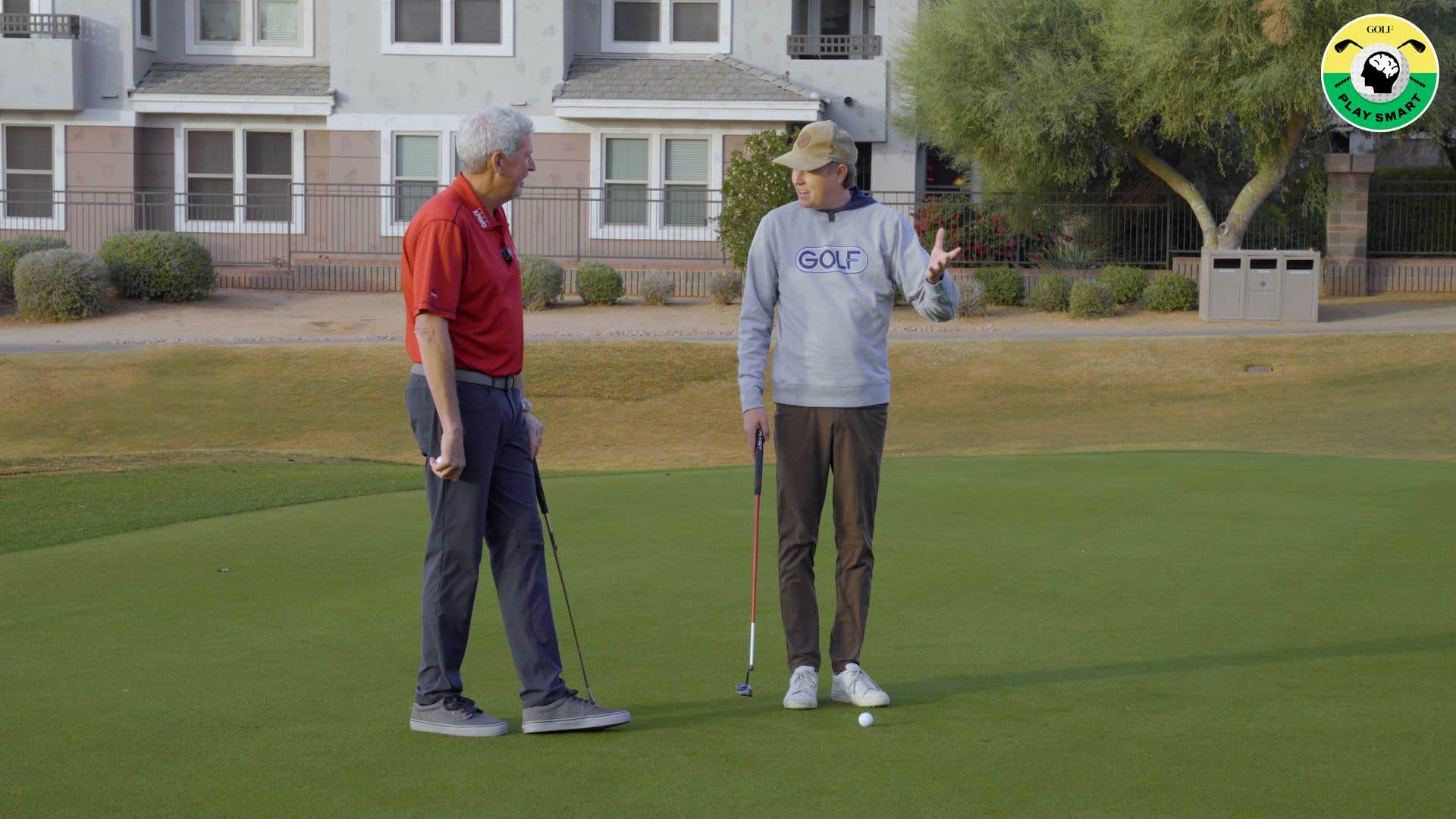 Why you should use a 'match-play' putting strategy early in your round