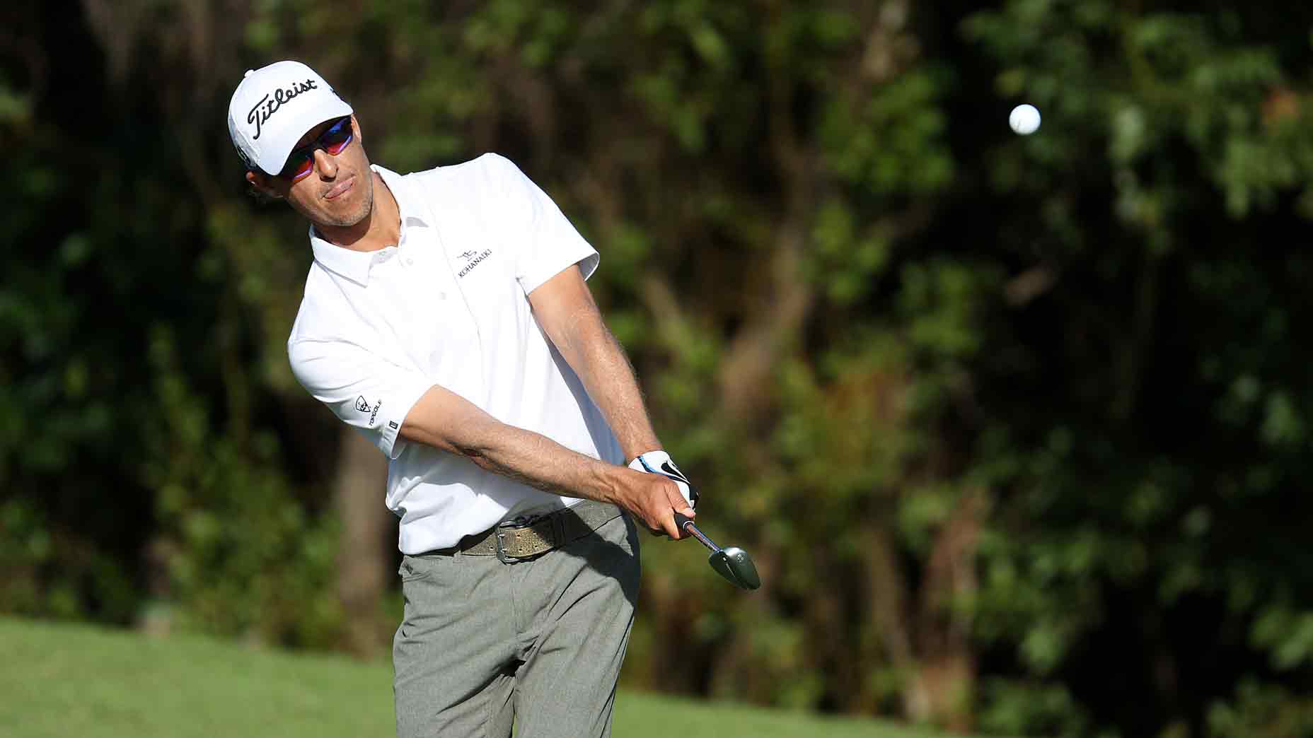 Parker McLachlin, aka Short Game Chef, says it's important to sweep and not be steep in order to hit consistent wedge shots. Here's why