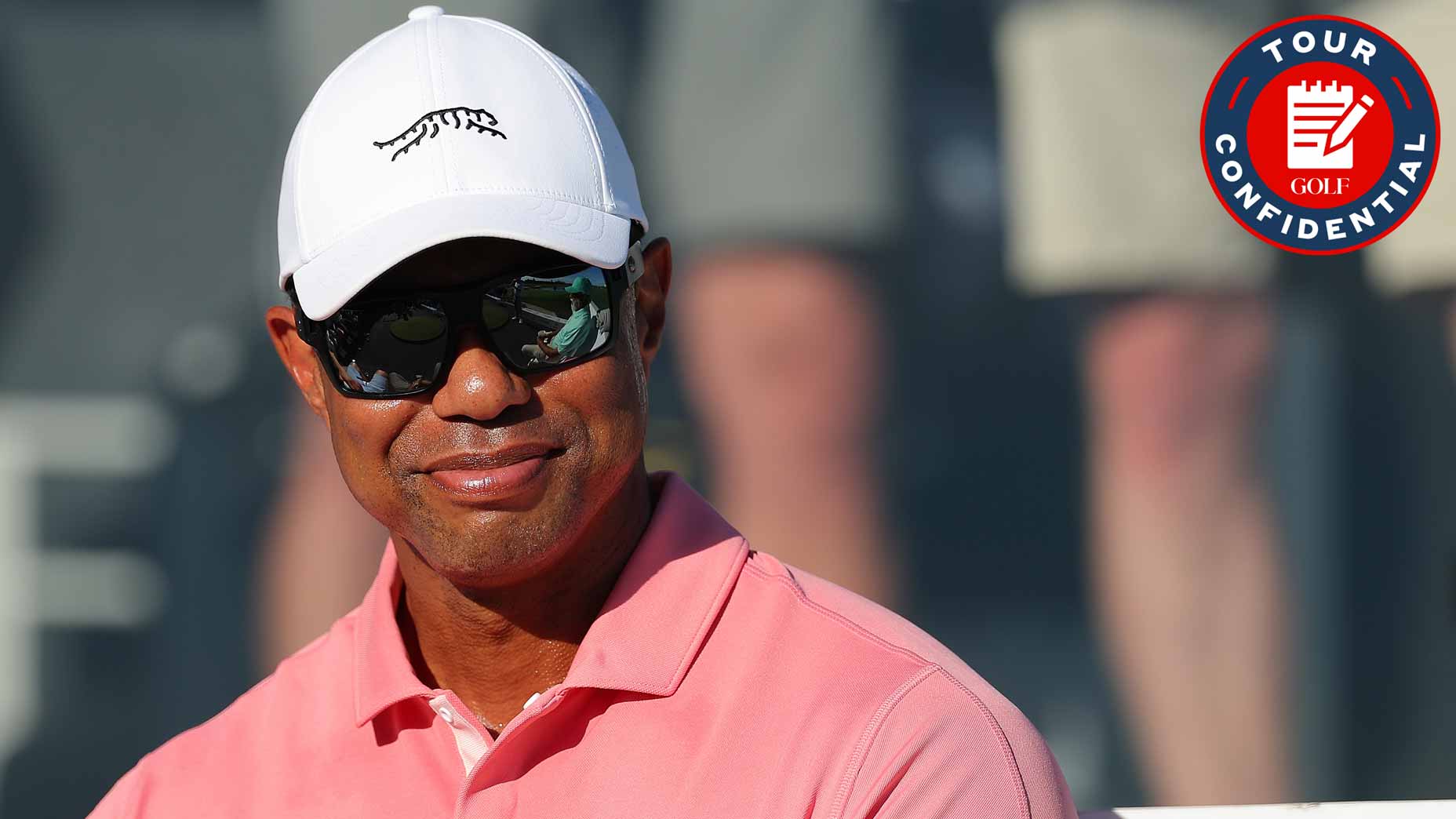 tiger woods wears sunglasses during the hero world challenge